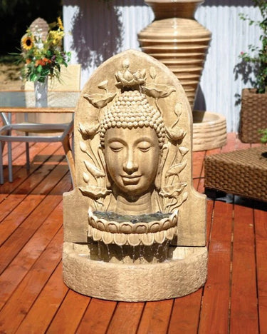 Buddha Wall Garden Water Fountain- Gist Fountains